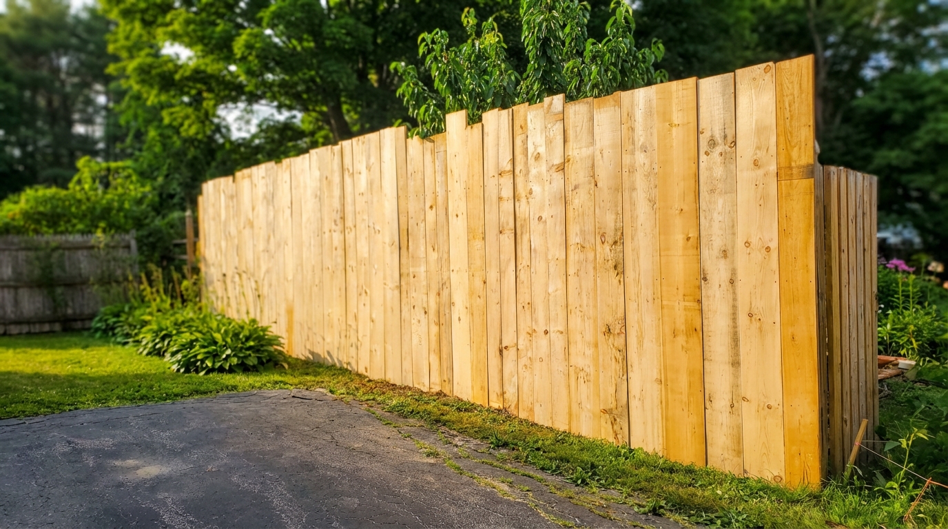 Residential fencing project